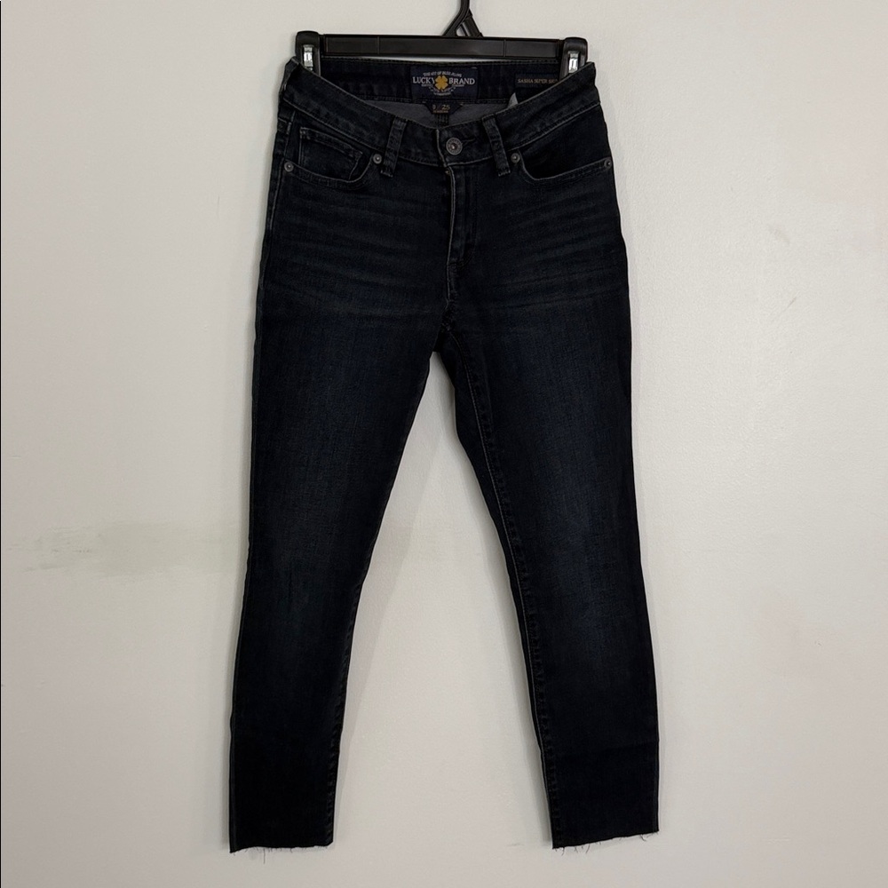Lucky Brand Women's Dark Blue Skinny Jeans